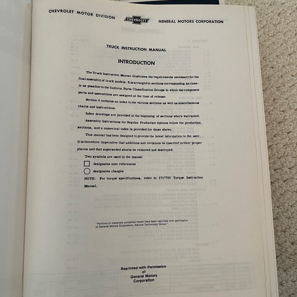 Chevrolet Truck Factory Assembly Manual - Picture 5 of 5